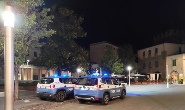 Rissa in centro a Montevarchi, cinque Daspo urbani dopo l’intervento della Polizia