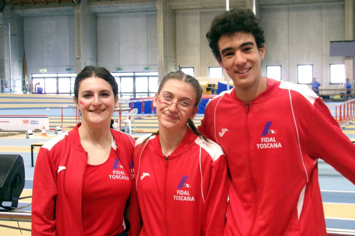 Alga Atletica Arezzo - Arniani, Fabbriciani e Misuri