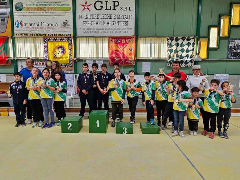 Bocce: ad Arezzo protagonisti i giovanissimi per la Coppa Toscana Juniores