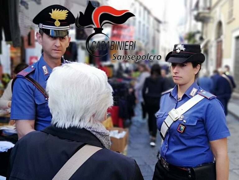 Truffe dei finti Carabinieri: denunciati 3 uomini a Sansepolcro
