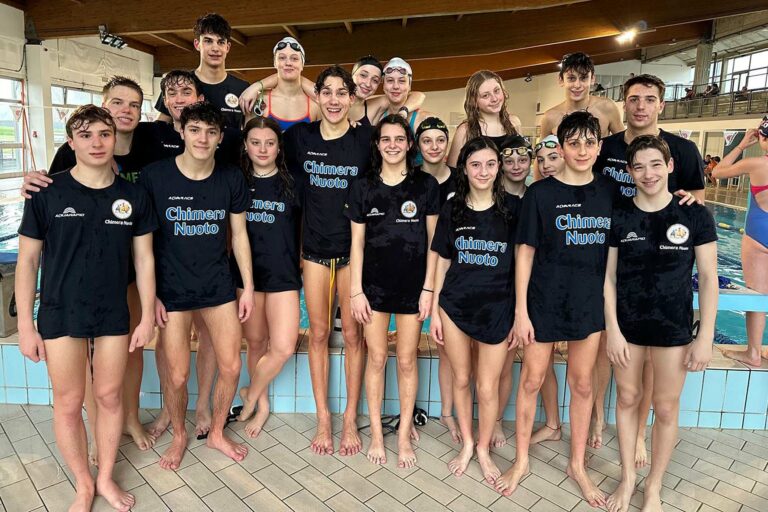 Otto titoli regionali per la Chimera Nuoto ai Campionati Toscani Giovanili