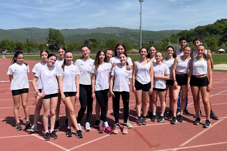 Cinque medaglie d’oro per l’Alga Atletica Arezzo ai Campionati di Società Cadetti