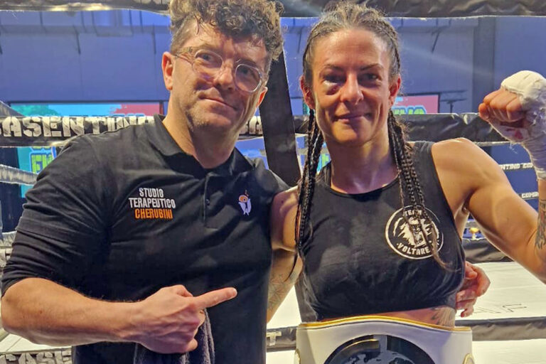 La casentinese Manuela Innocenti mira al titolo italiano unificato di kickboxing