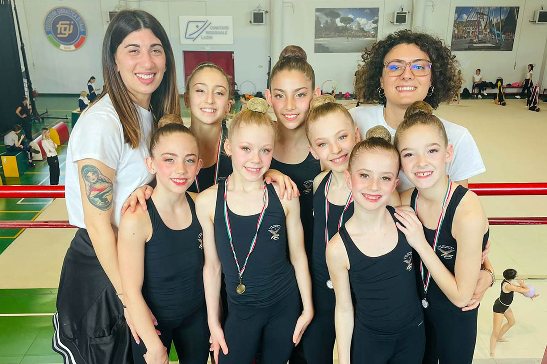 Ginnastica Petrarca - Zona Tecnica Ginnastica Ritmica, Roma