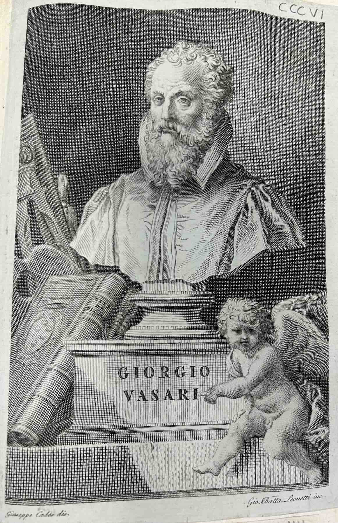 Ritratto Vasari mostra Per gloria dell’arte et honor degli Artefici