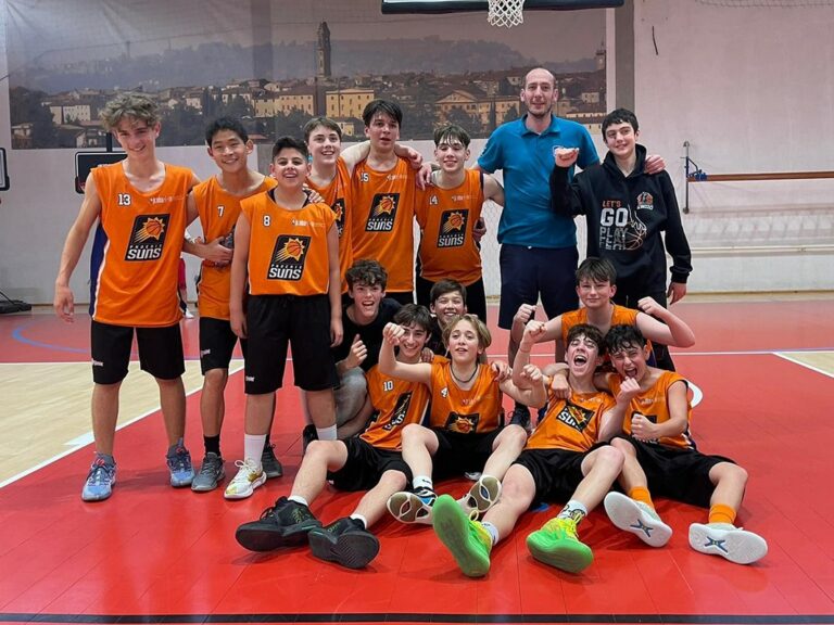 Scuola Basket Arezzo, i Suns Under 13 vincono la Coppa Toscana!