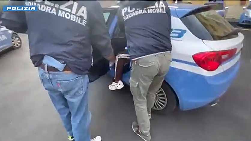 Squadra Mobile arresto
