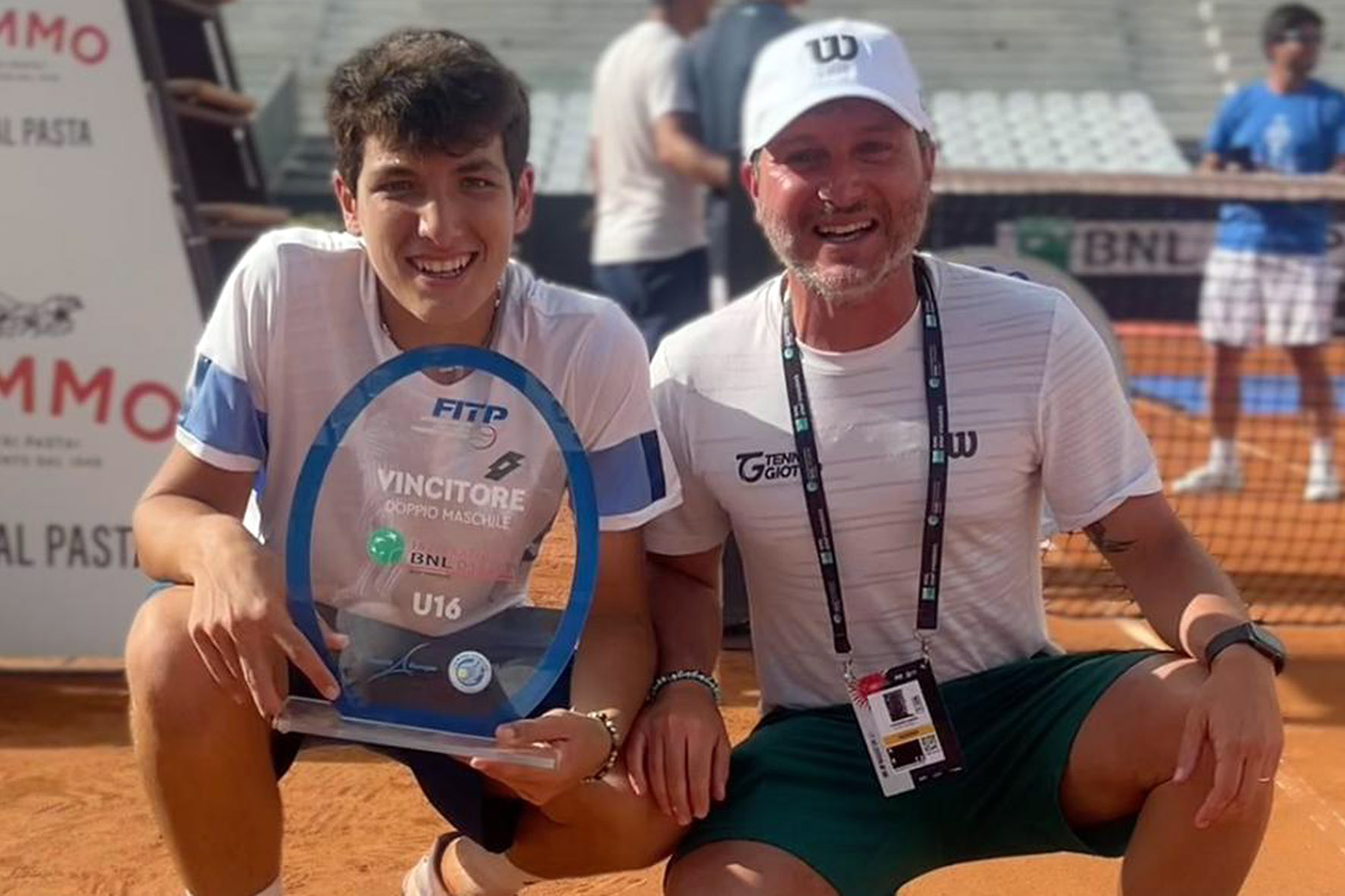 Tennis Giotto - Ciurnelli e Caneschi, Internazionali d'Italia