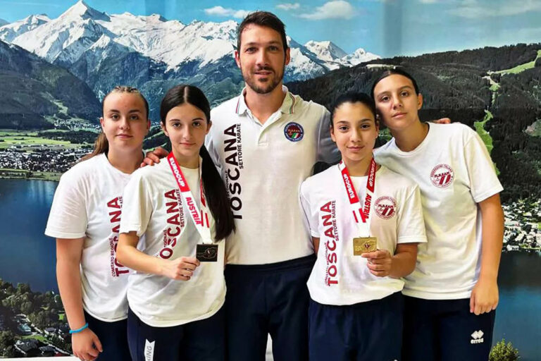 Un oro e un bronzo per l’Accademia Karate Casentino all’EuroCup in Austria