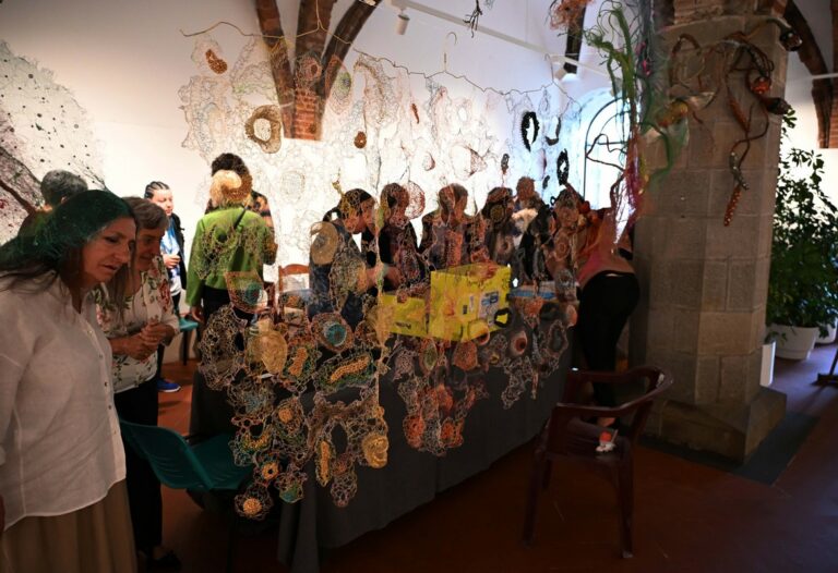 Le foto del festival biennale del merletto “Intrecci” a Sansepolcro