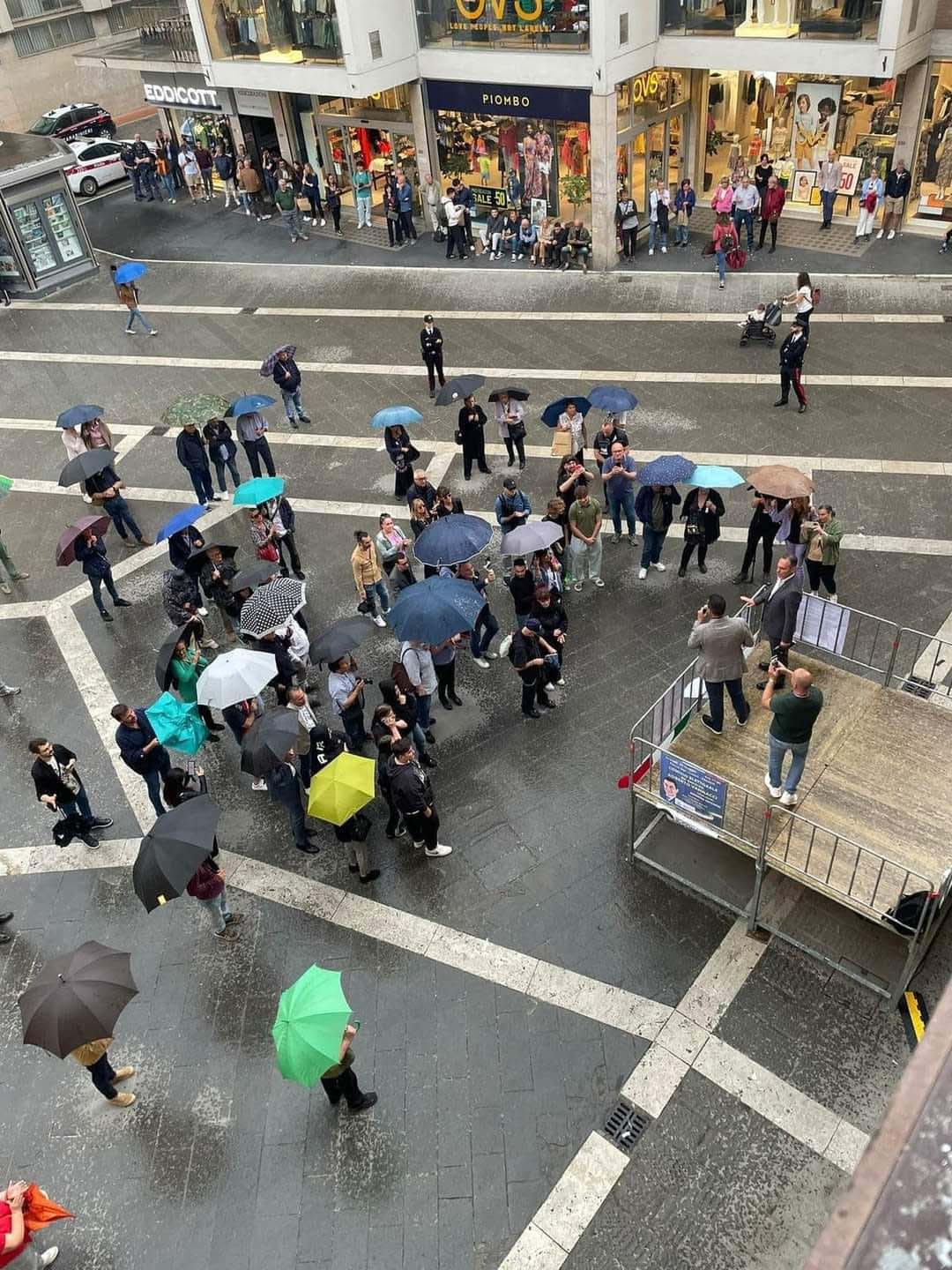 Vannacci in san Jacopo