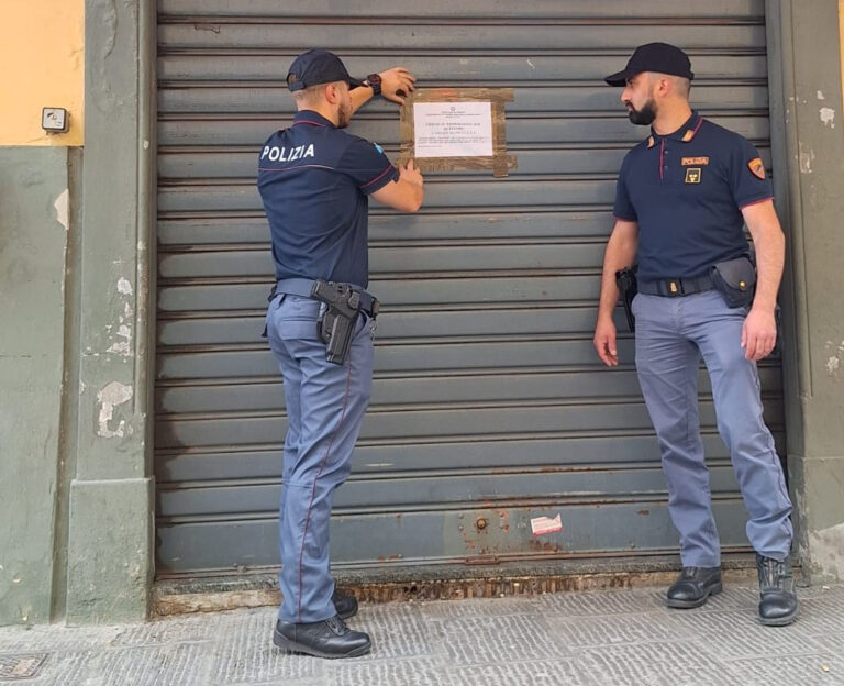 Il questore di Arezzo ordina la chiusura di un bar nel centro storico di Montevarchi
