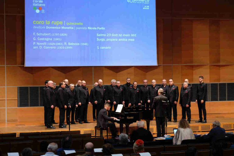 Il Coro La Rupe di Quincinetto vince il “Gran Premio Corale Italiano” al Festival “Il Polifonico” di Arezzo