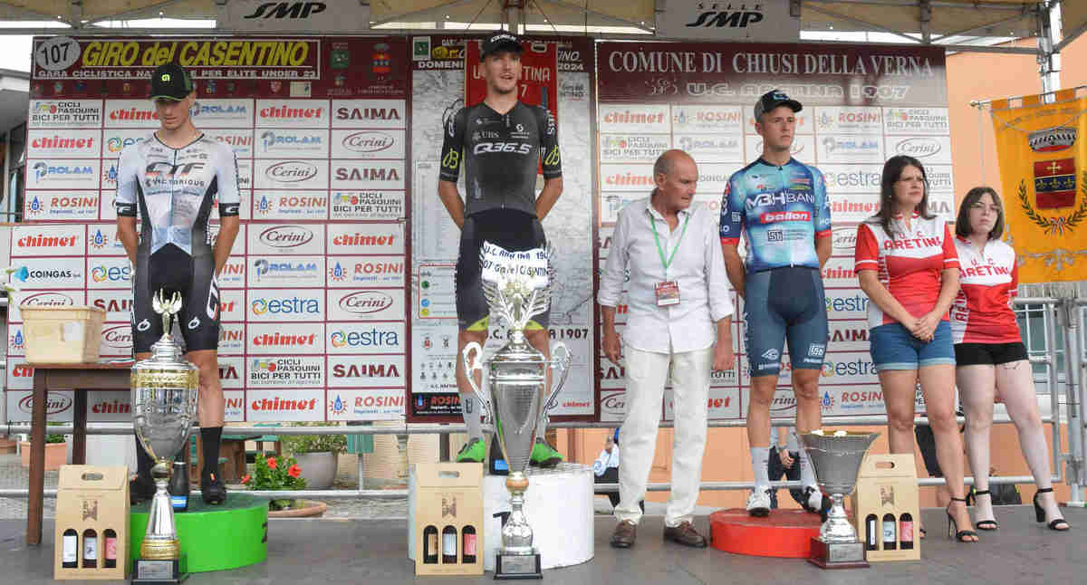 Mirko Bozzola trionfa nella 107esima edizione del Giro del Casentino