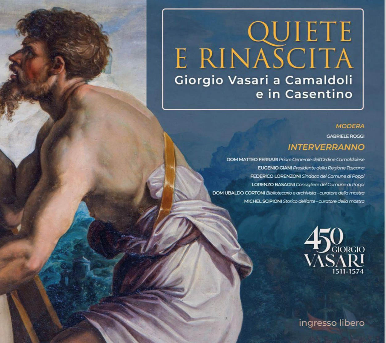 Quiete e rinasciata Vasari in Casentino