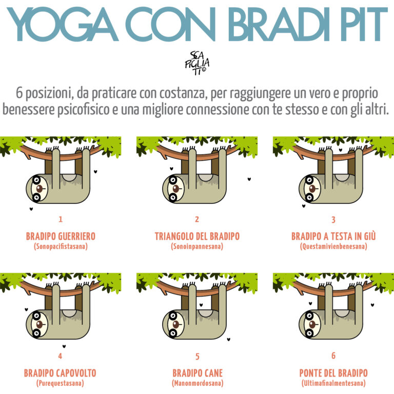 Praticate voi che a me scappa da ridere!