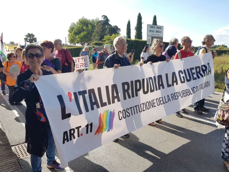 La Rete Aretina Pace e Disarmo partecipa alla Marcia della Pace di Assisi: un richiamo forte alla politica