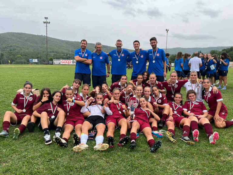 L’ACF Arezzo U17 femminile trionfa al Memorial Paolo Rossi