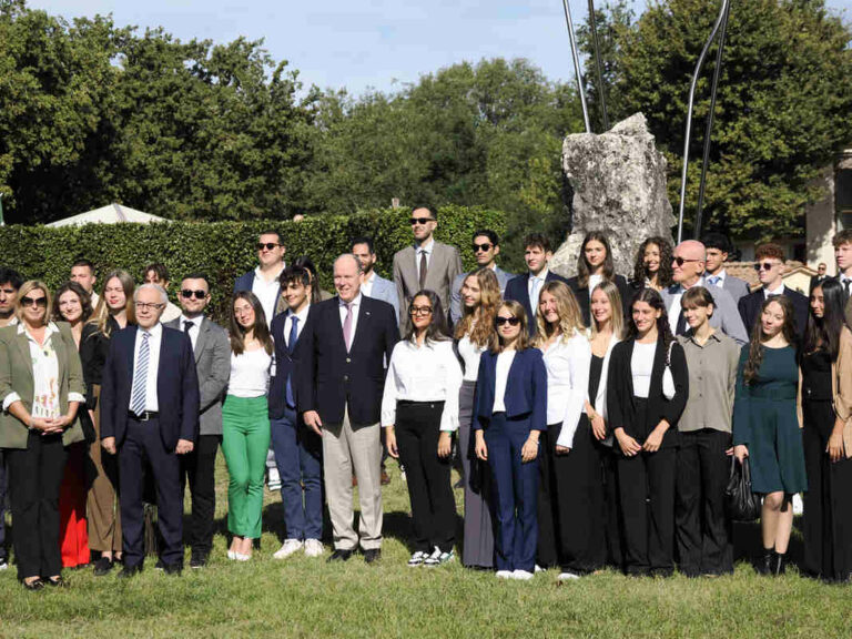 Il Principe Alberto II di Monaco ai giovani di Rondine: “siete il futuro, leader della pace di domani”