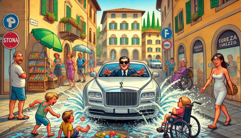 Io so’ io e voi un siete un cazzo: il fuoriclasse della strada ad Arezzo