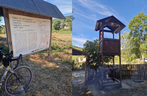 Pedalando con FIAB Arezzo: commemorazione del campo di internamento di Renicci
