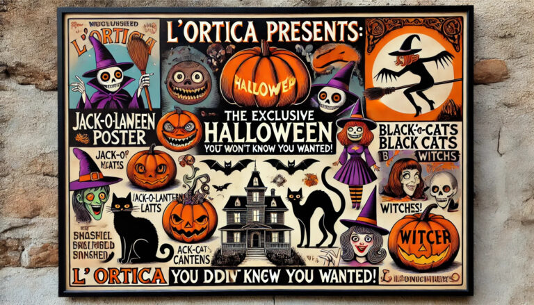 L’Ortica vi porta l’incubo in casa: scarica il poster di Halloween che non potrete dimenticare