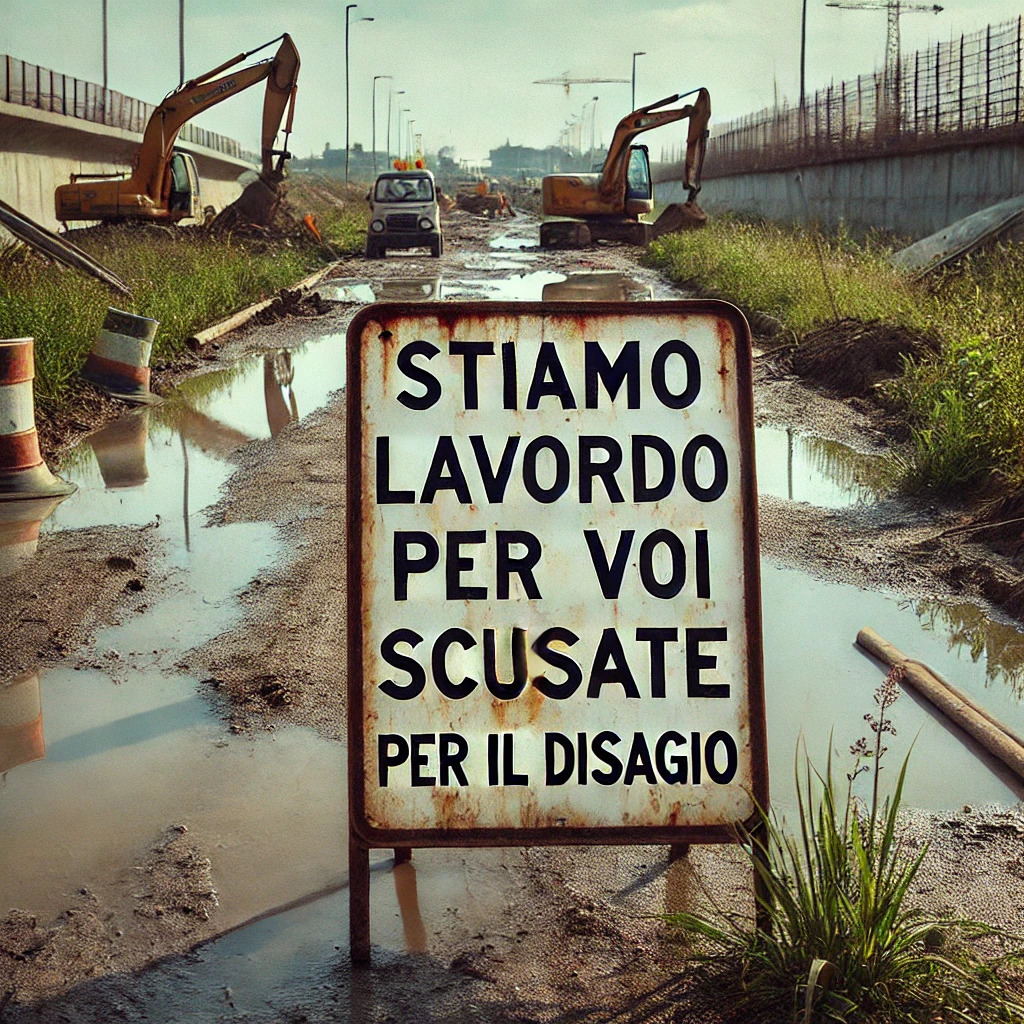 Stiamo lavorando per voi, scusate per il disagio