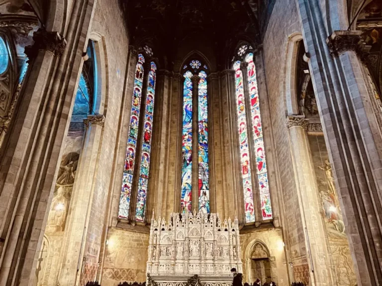 I vetri colorati d’Arezzo