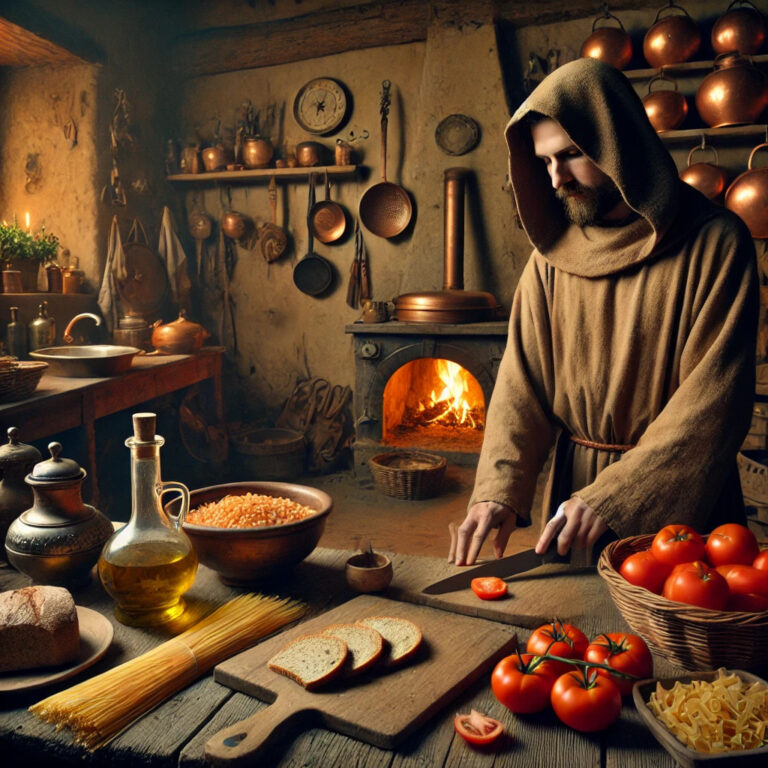 Il pomodoro entrò nella cucina aretina, prima che in tutta Europa