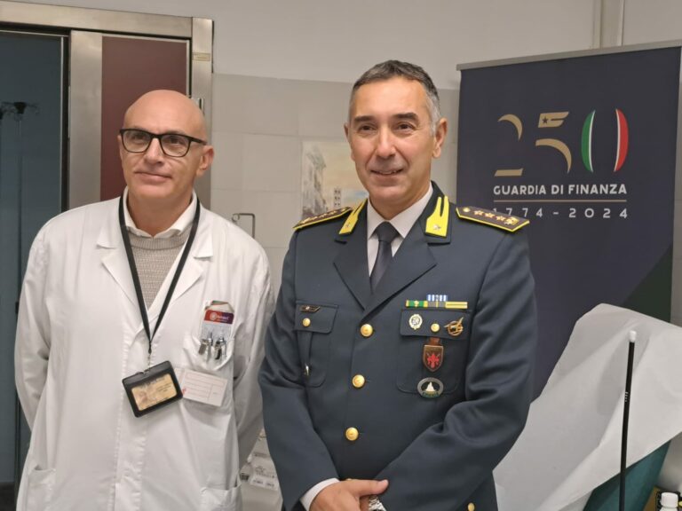 Guardia di Finanza di Arezzo: campagna di donazione di sangue per il 250° anniversario del corpo