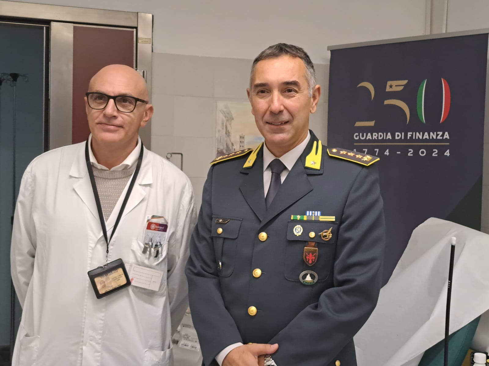 250° anniversario della Guardia di Finanza-campagna di donazione di sangue