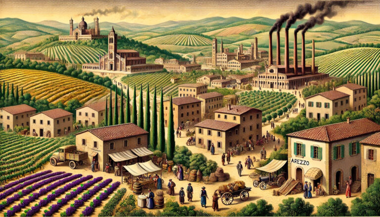 Arezzo e lo sviluppo economico alla fine dell’Ottocento