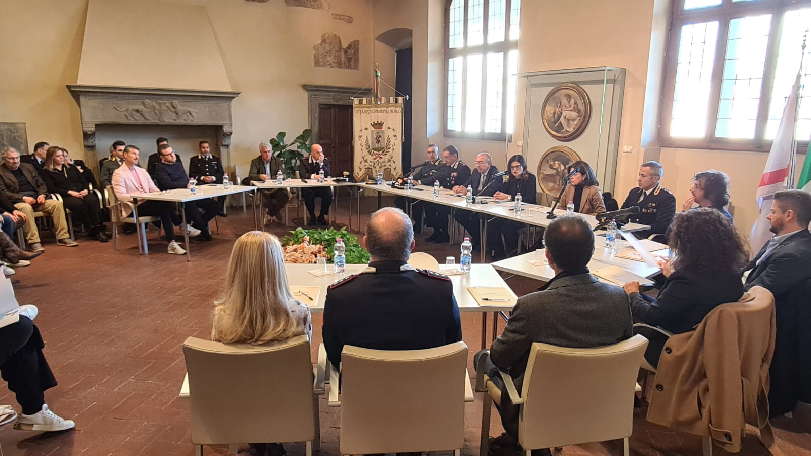Incontro sulla sicurezza in Valdarno