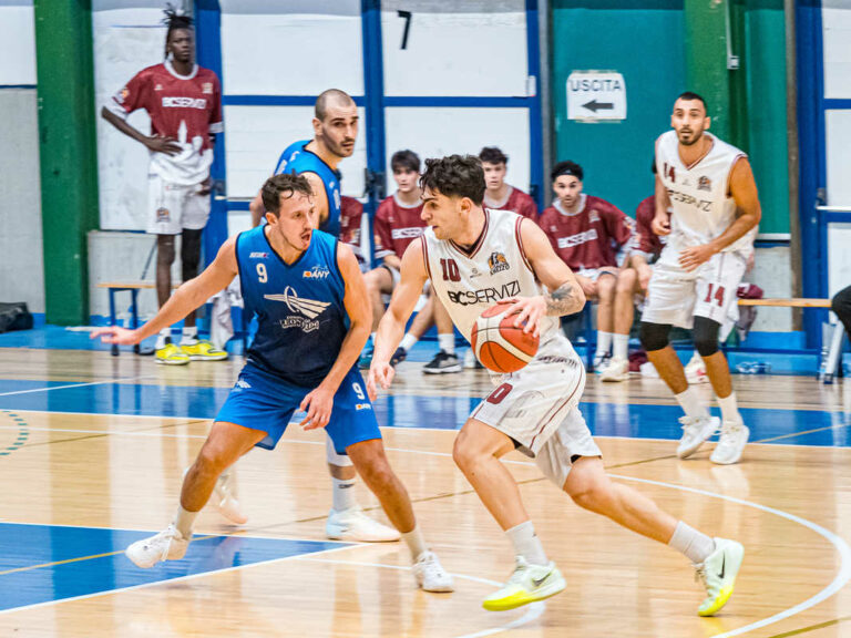 Si interrompe a La Spezia la serie positiva della BC Servizi Arezzo: amaranto sconfitti 83-75