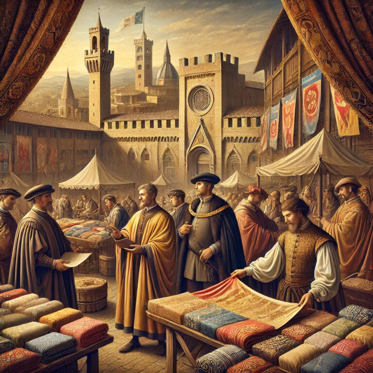 Dopo i Tarlati: Arezzo e il commercio tessile prima e dopo la vendita a Firenze