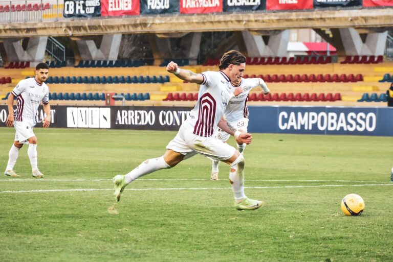 Arezzo espugna Campobasso: terza vittoria consecutiva grazie al rigore di Pattarello