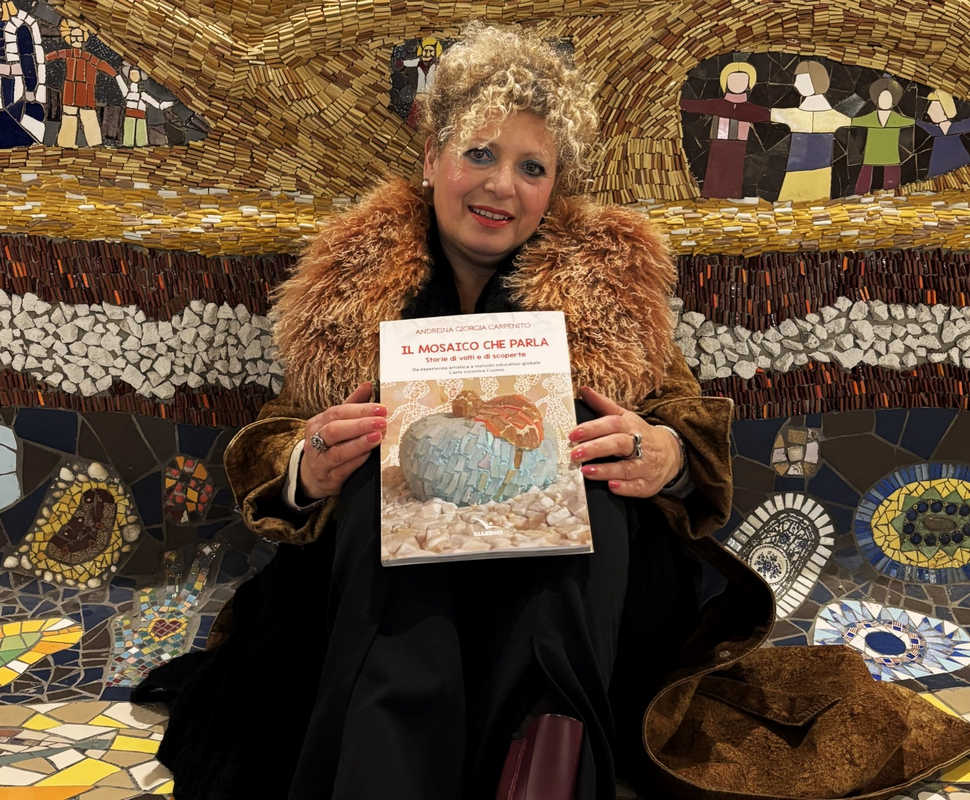 Il Mosaico di Andreina si trasforma in un libro
