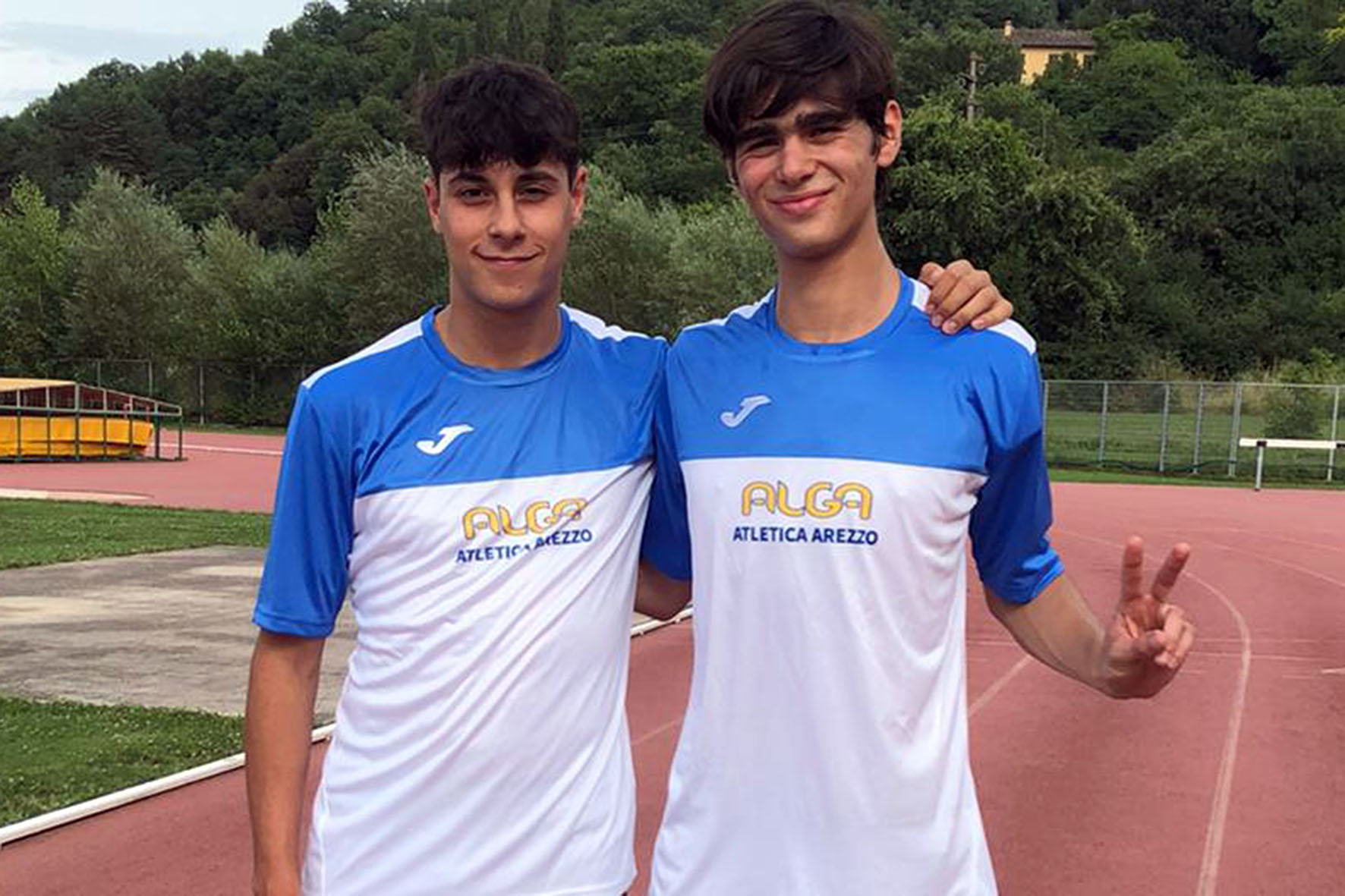 Alga Atletica Arezzo - Filippo Guiducci e Matteo Bernardini