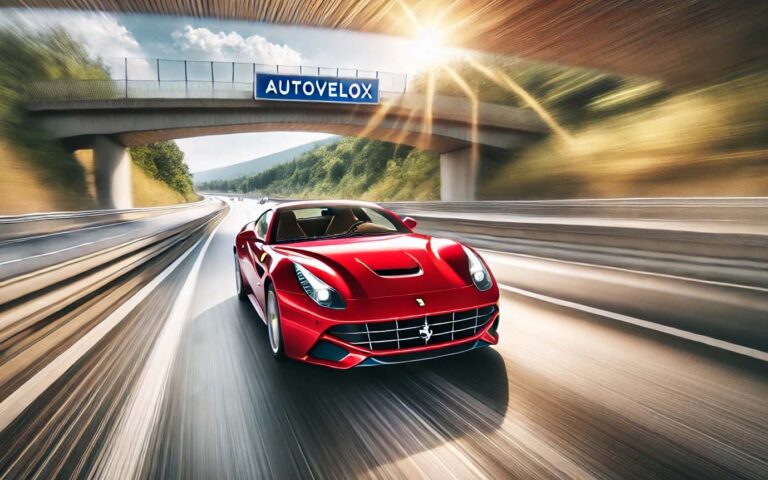 Noleggia Ferrari ad Arezzo, beccato A 222 km/h sulla Fi-Pi-Li: multa e patente a rischio