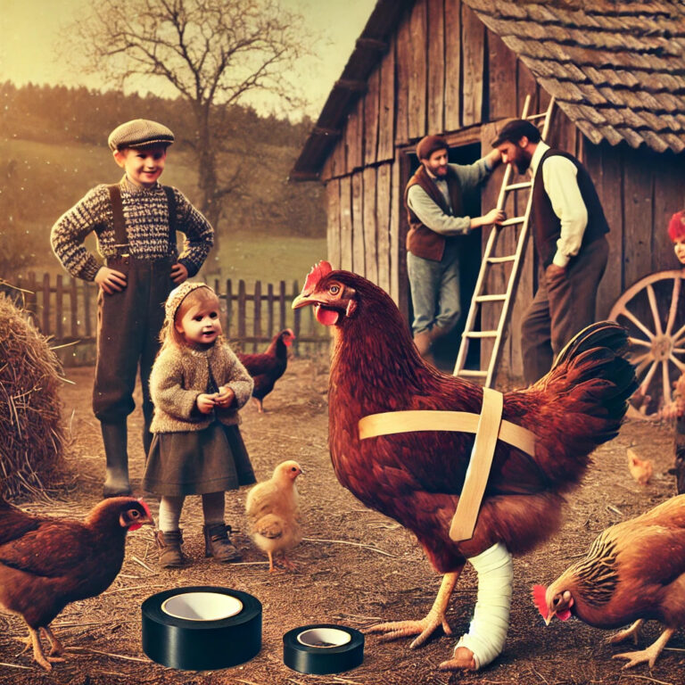 La gallina da una gamba sola
