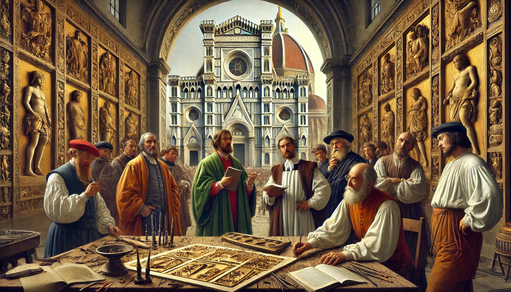 competizione del 1401 per le porte del Battistero di Firenze