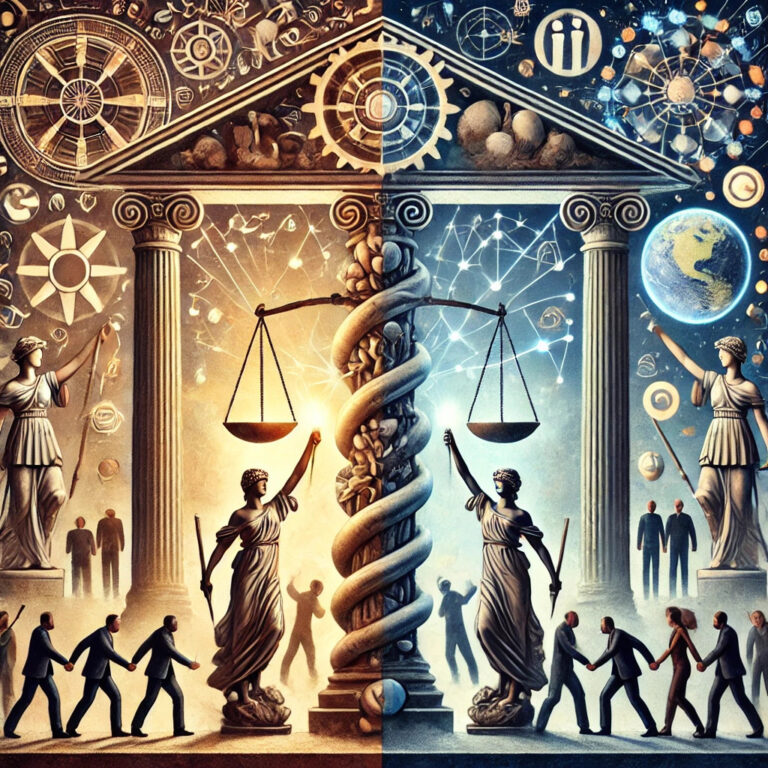Oltre destra e sinistra: una riflessione sull’ideologia e il potere
