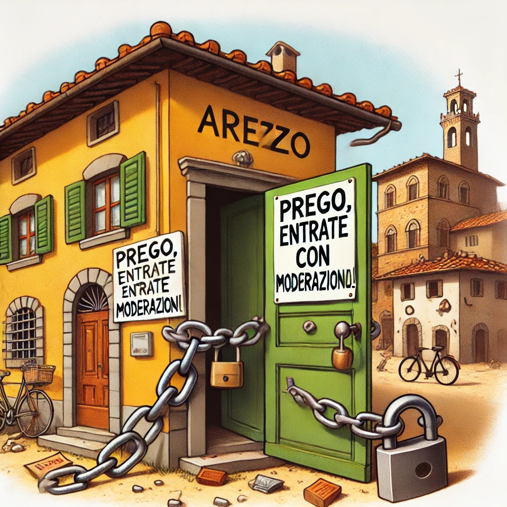 Arezzo, la sicurezza invidiabile