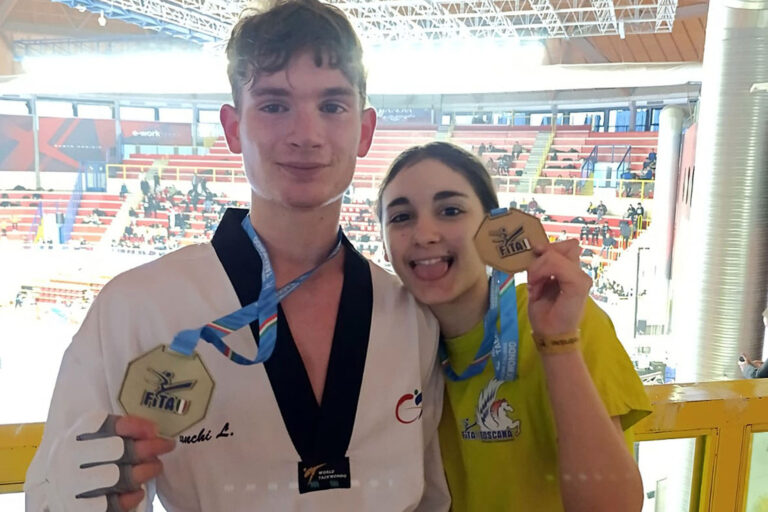 Due ori internazionali alla Insubria Cup per il Centro Taekwondo Arezzo