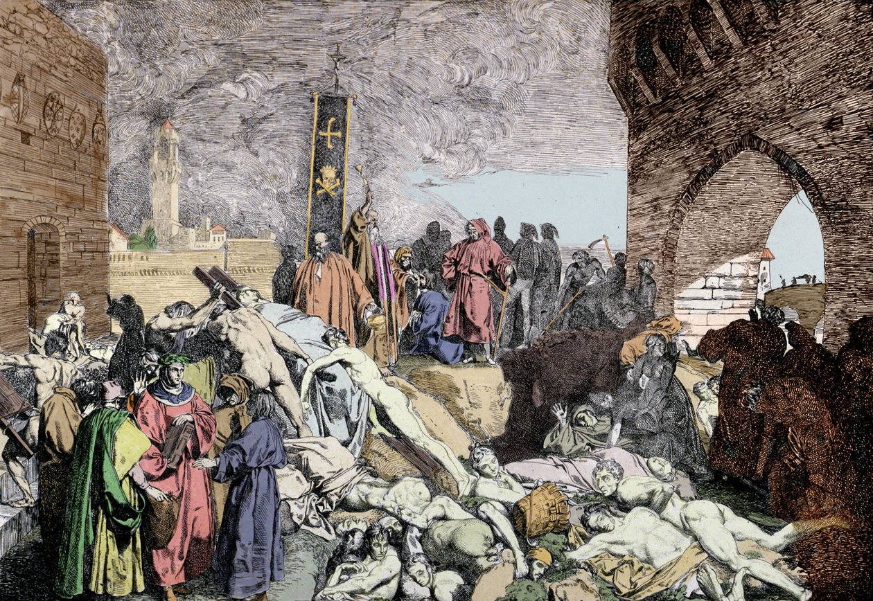 La peste del 1348 a Firenze