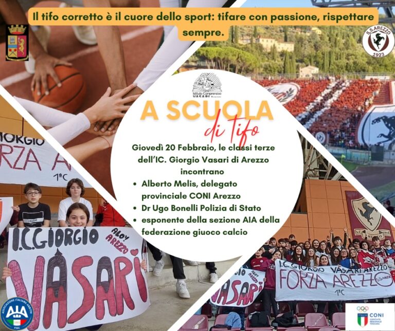 Educazione e Sport: Gli Studenti dell’IC Vasari a Lezione di Fair Play
