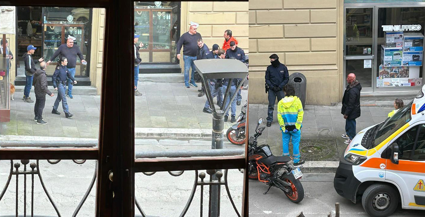 rissa, aggressione