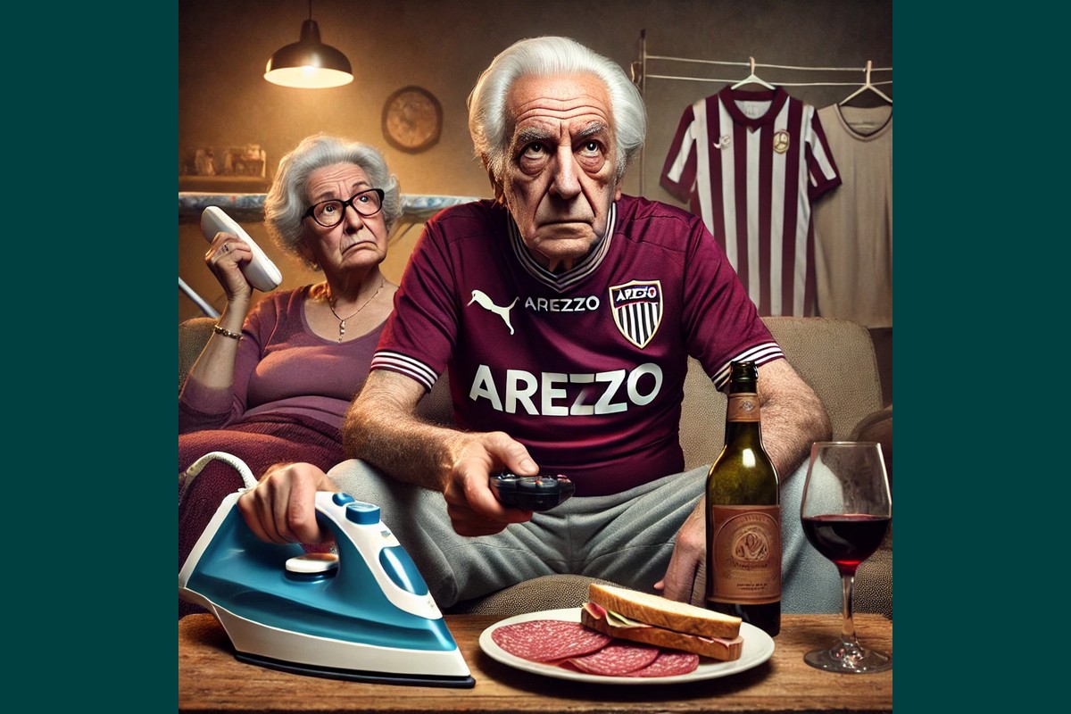 Calcio, salame e camicie stirate