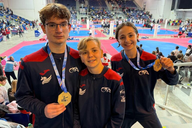 Centro Taekwondo Arezzo brilla a Jesolo: tre medaglie per un avvio stagione vincente