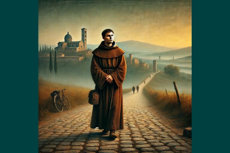 Lutero in Piazza Sant’Agostino, in cammino verso Roma